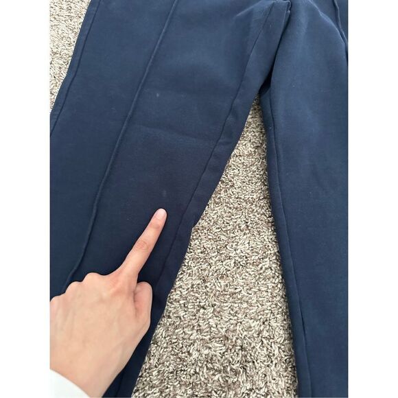 Everlane The Dream Pant Navy Blue Women’s Size XXS Pull On Tapered Leg Trousers - Picture 14 of 15